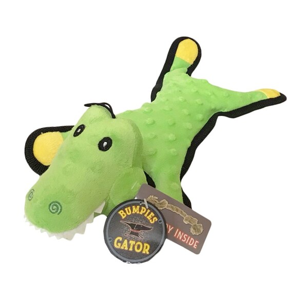 Steel Dog Bumpie Gator with Tennis Ball & Rope 54351 - main